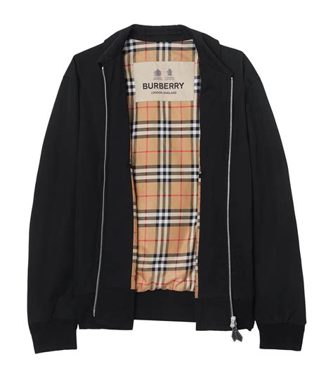 burberry harrington jacket vintage|burberry brit jacket men's.